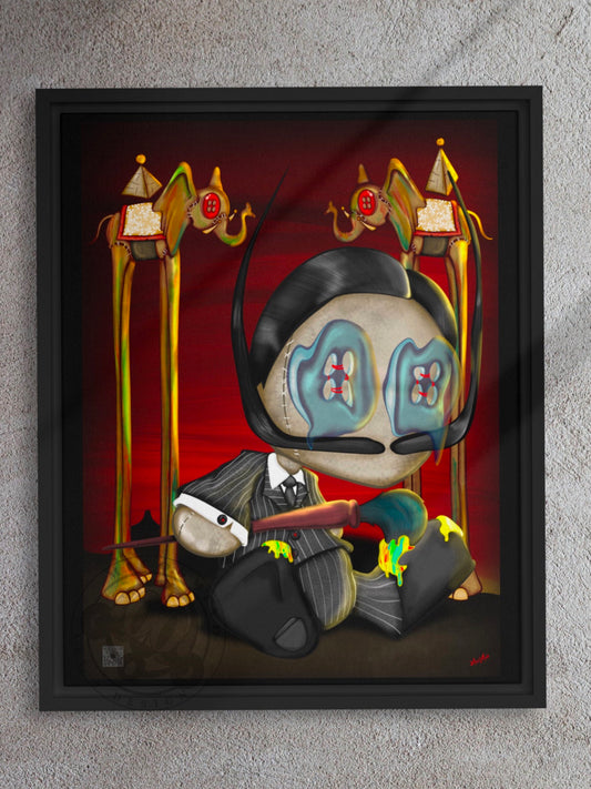 “Painter’ Framed 16”x20”