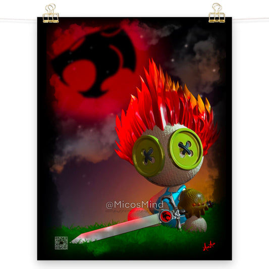 80s Hero 2 _ 16”x20”Poster