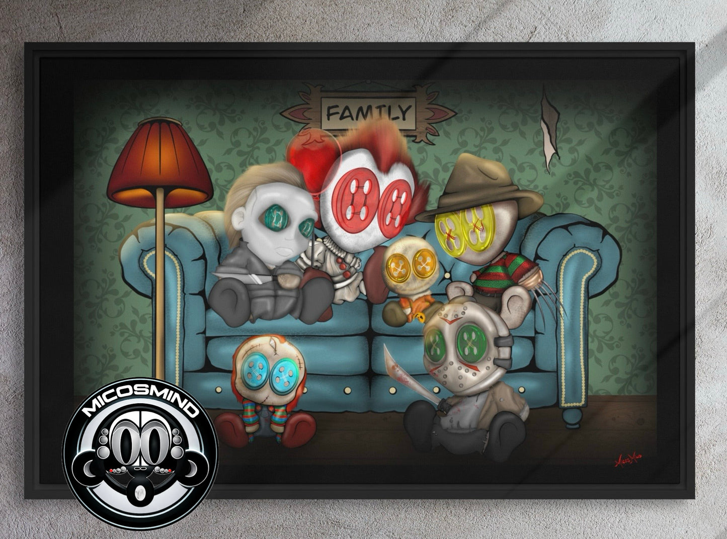 Family Portrait | Framed Canvas