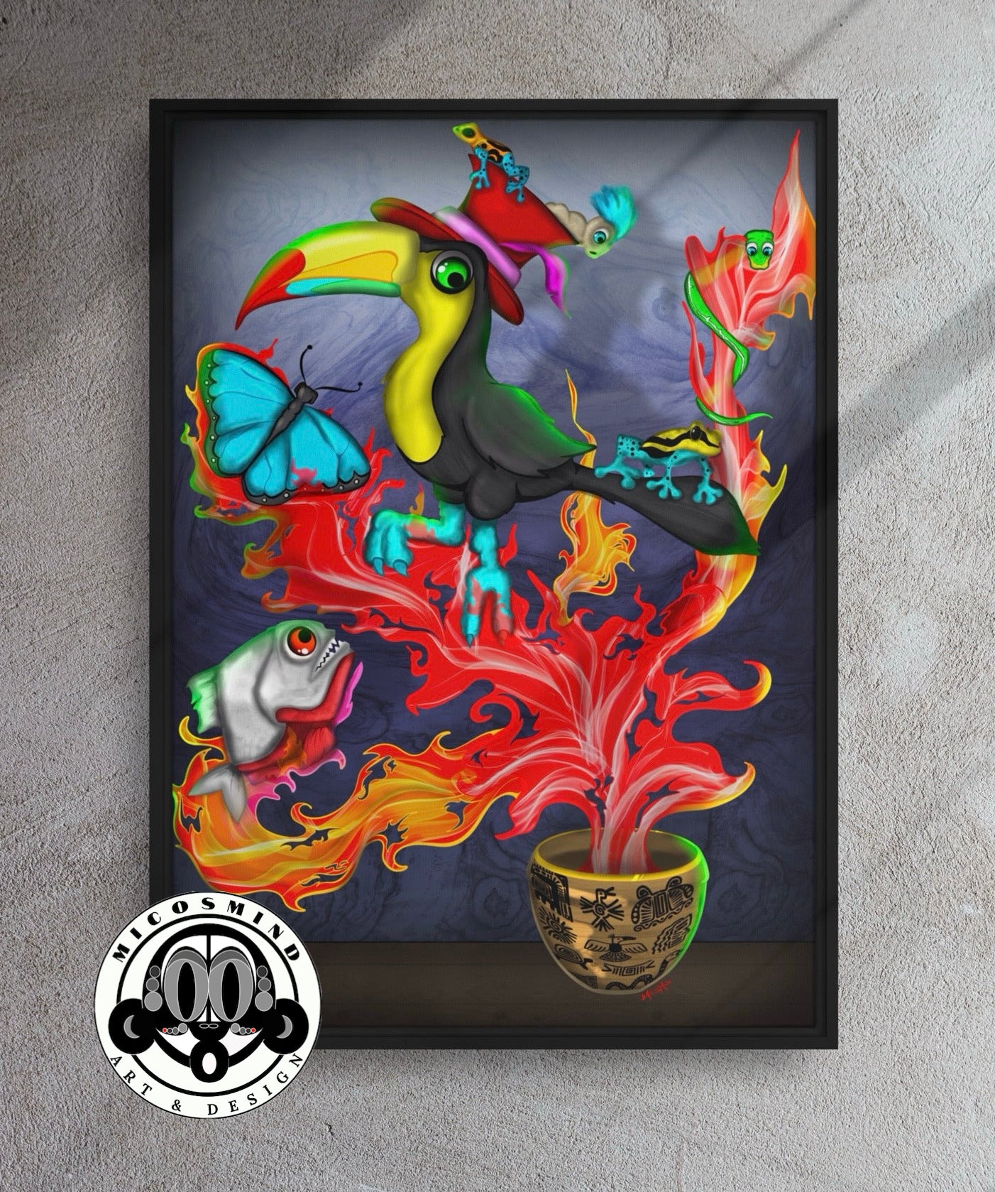 Amazon | Framed Canvas