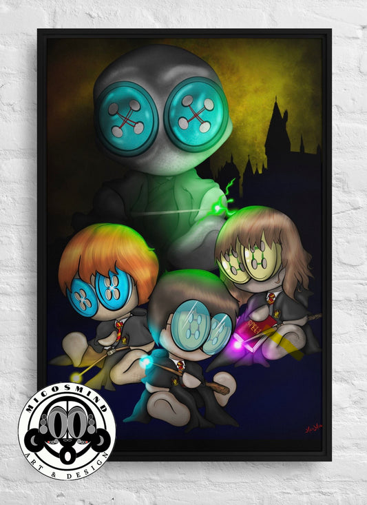 Wizards | Framed Canvas