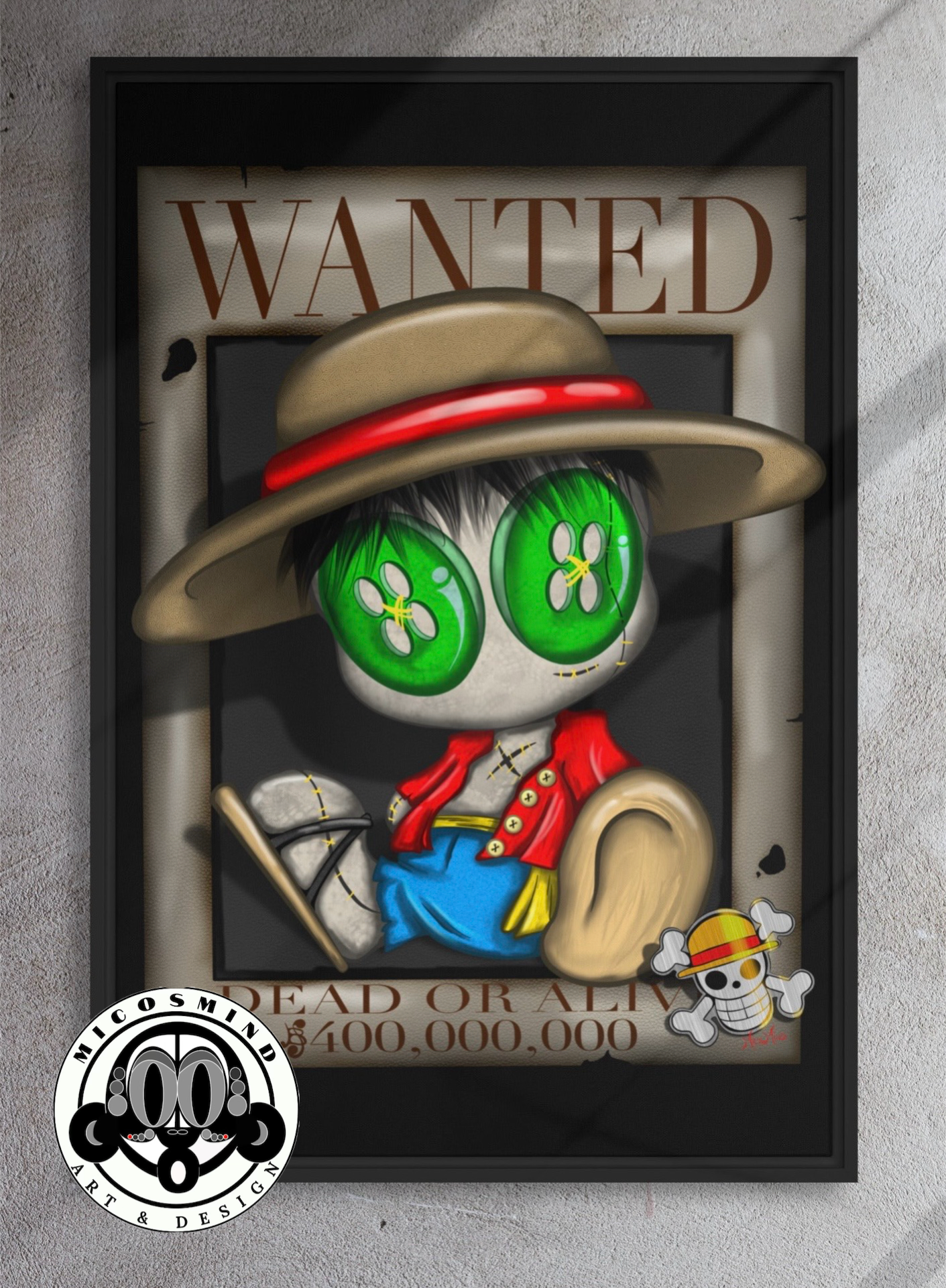 Wanted | Framed Canvas
