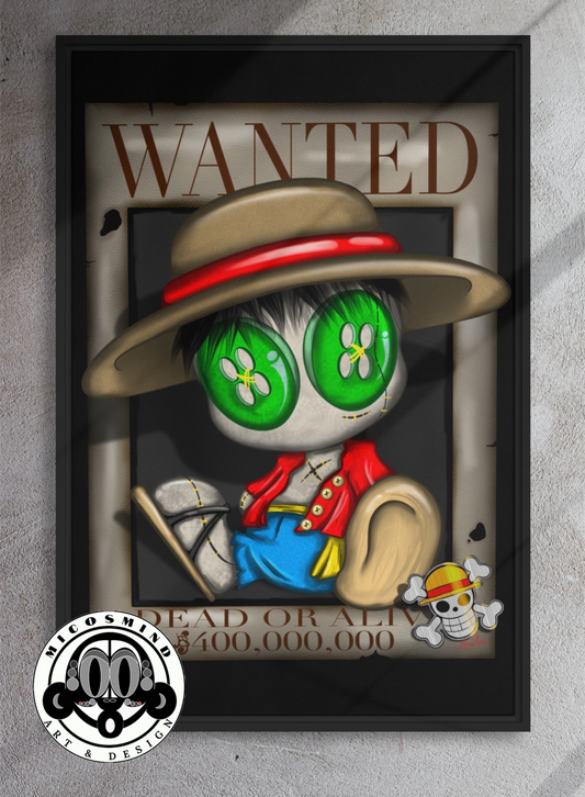 Wanted | Framed Canvas