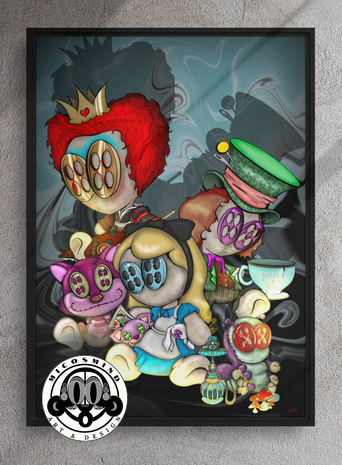 Wonderland | Framed Canvas