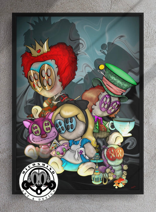 Wonderland | Framed Canvas