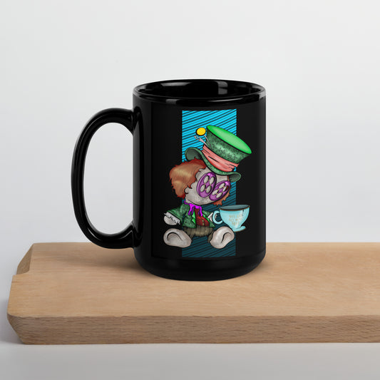 Have I gone mad. Black Glossy Mug