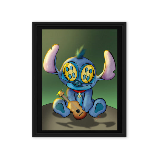 “Ohana” Framed Canvas 16”x20”