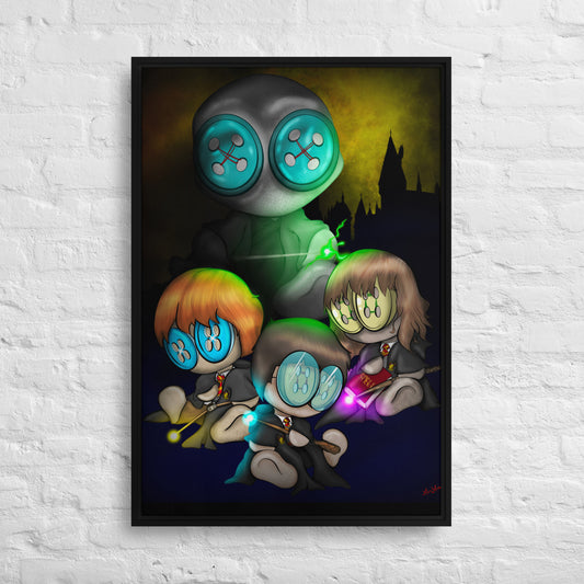 Wizards Framed canvas 24”x36”