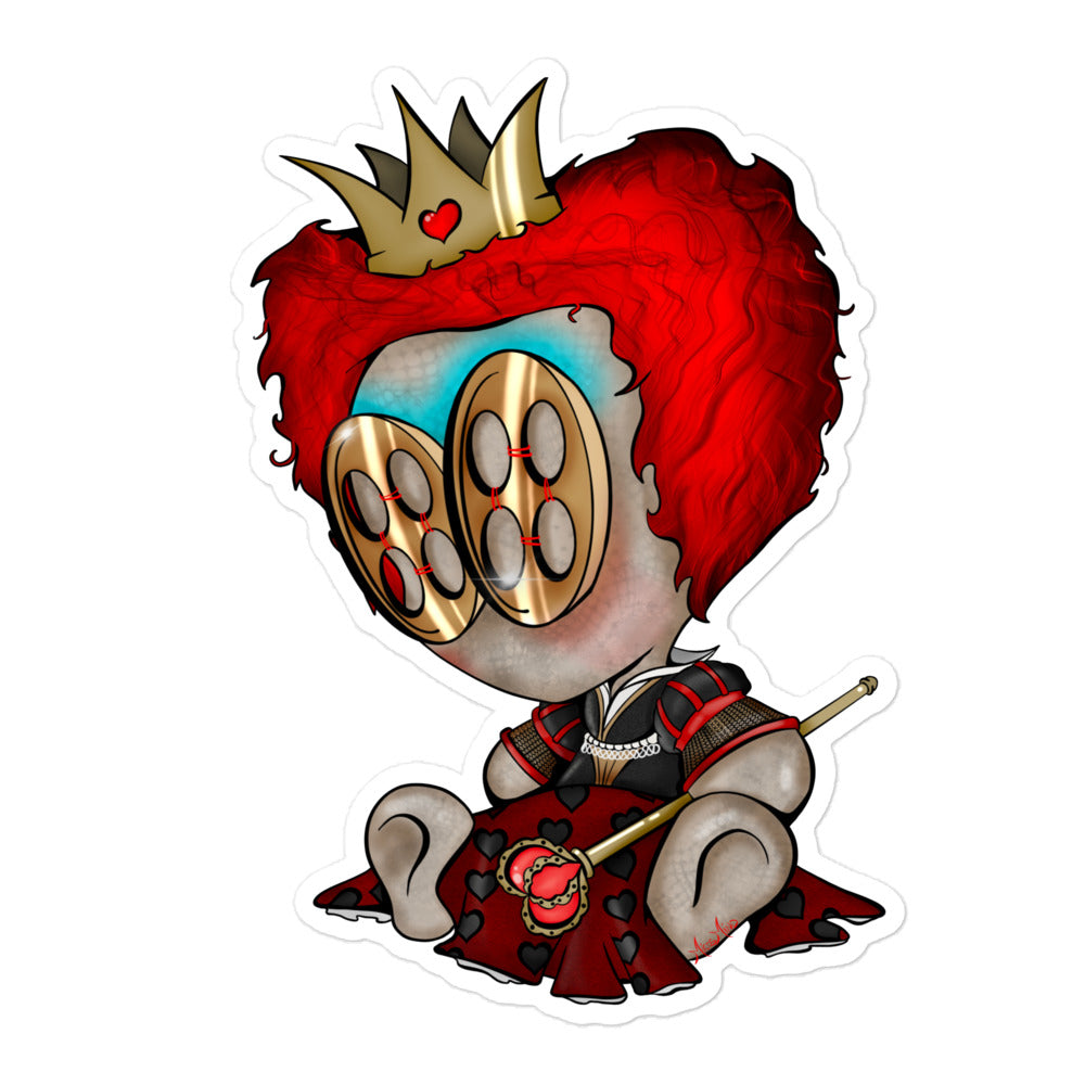 “Red Queen” Bubble-free stickers