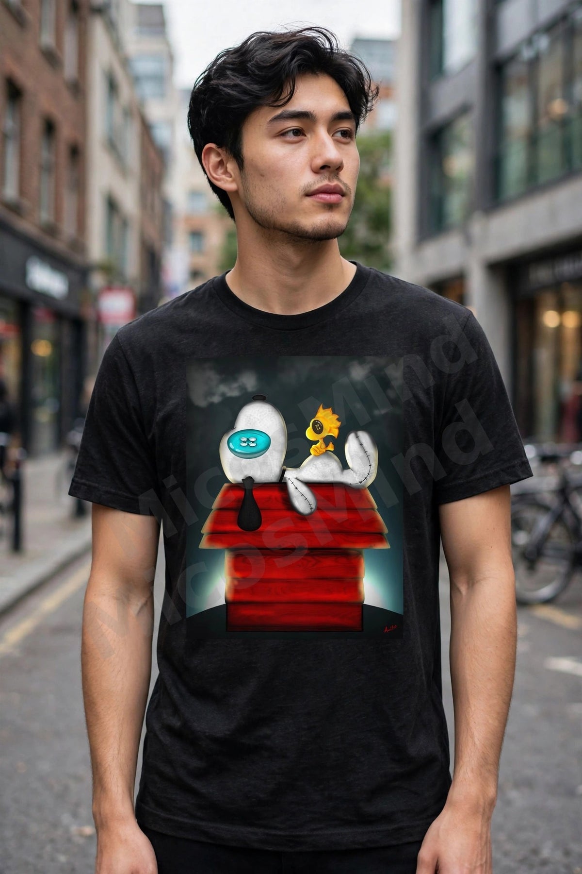 Nap Time Unisex T-Shirt, Whimsical Rest Graphic Tee by MicosMind