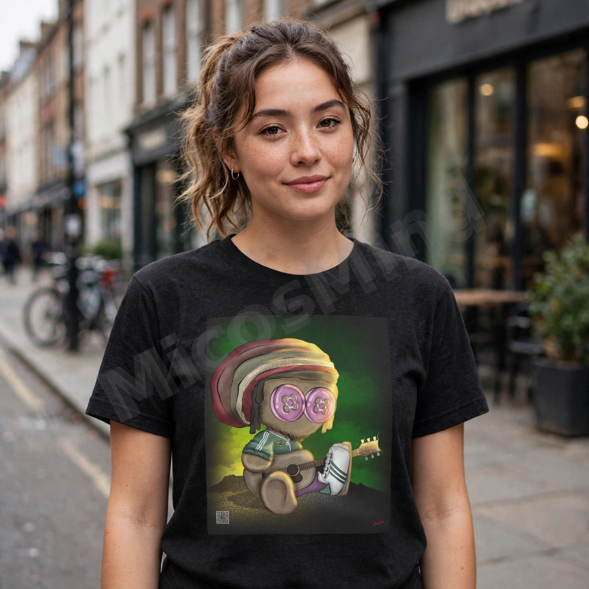 One Love Unisex T-Shirt, Reggae Music Graphic Tee by MicosMind