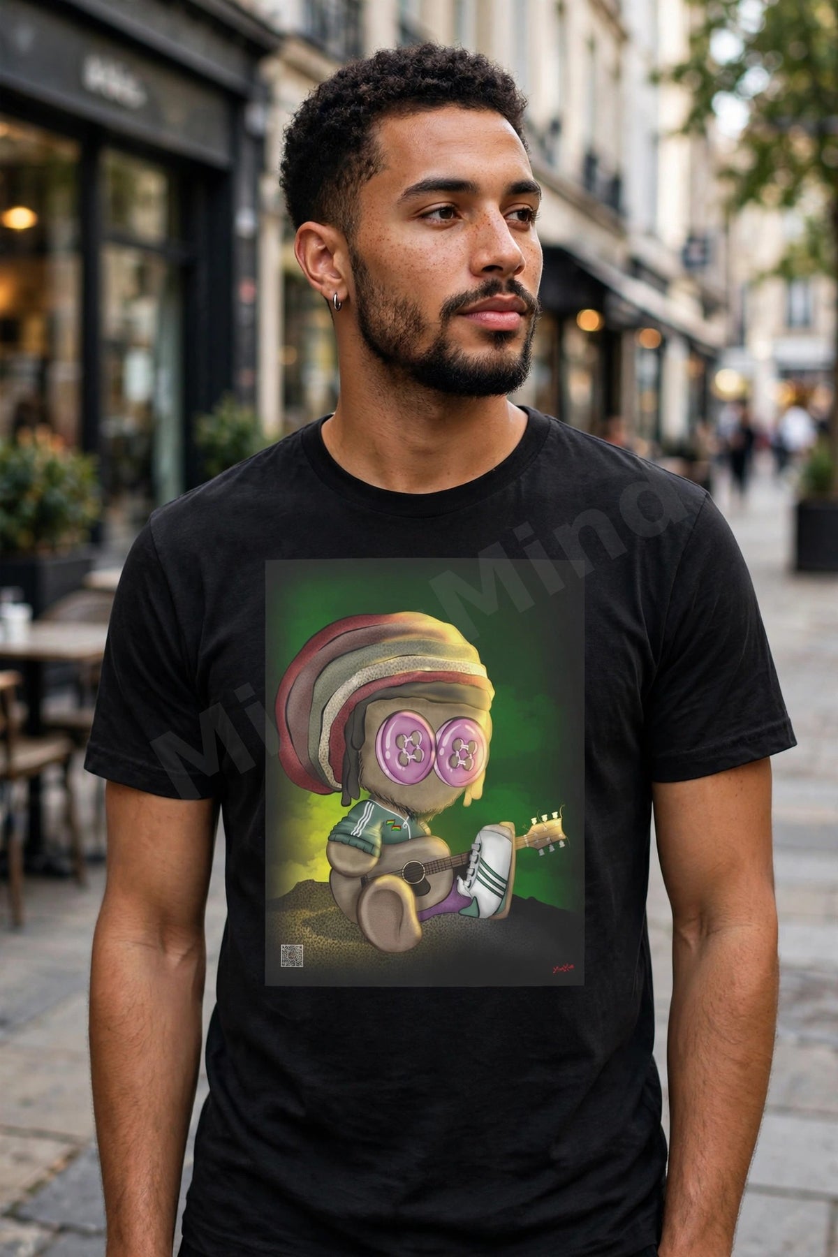 One Love Unisex T-Shirt, Reggae Music Graphic Tee by MicosMind