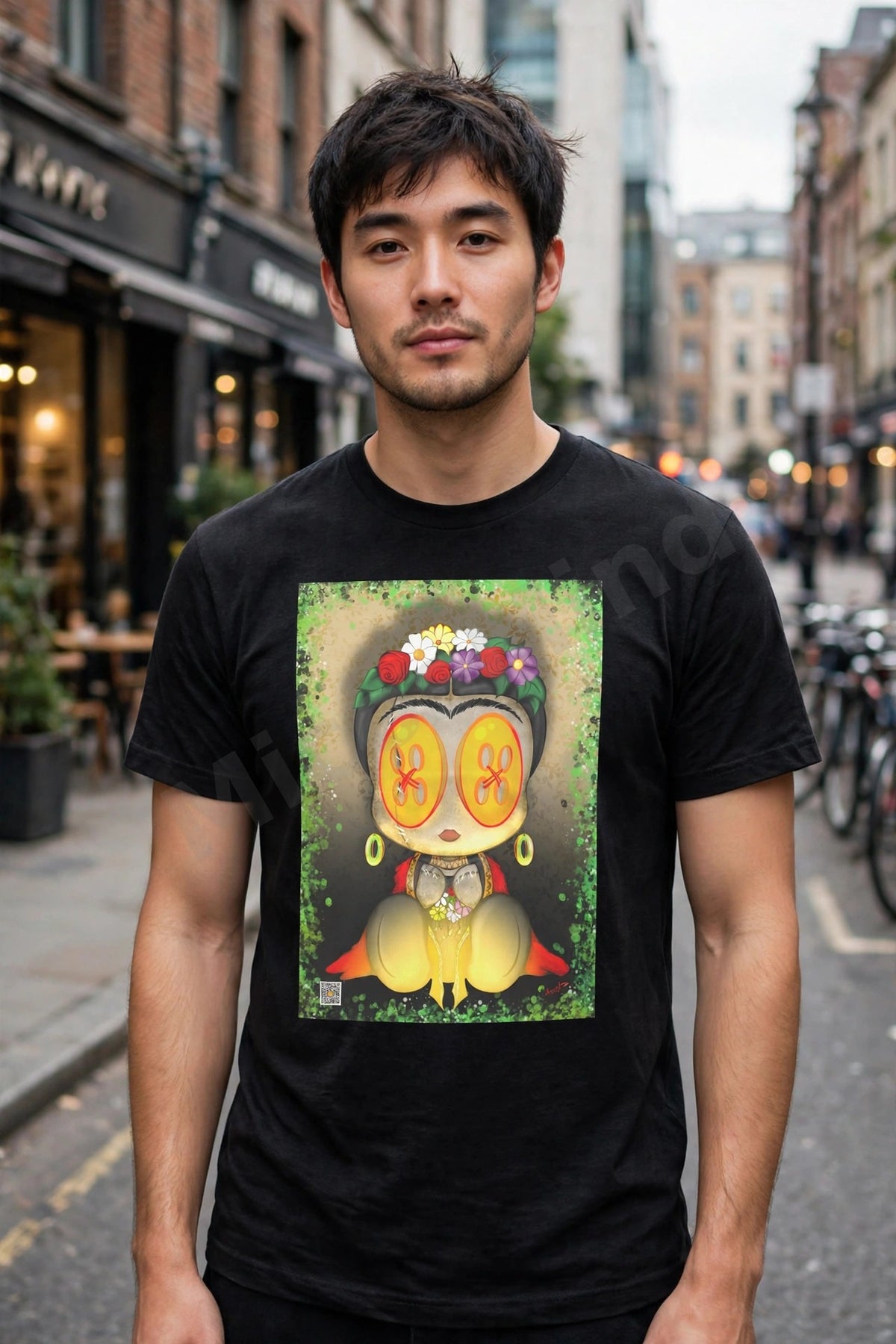 Spanish Doll Unisex T-Shirt, Cultural Beauty Graphic Tee by MicosMind