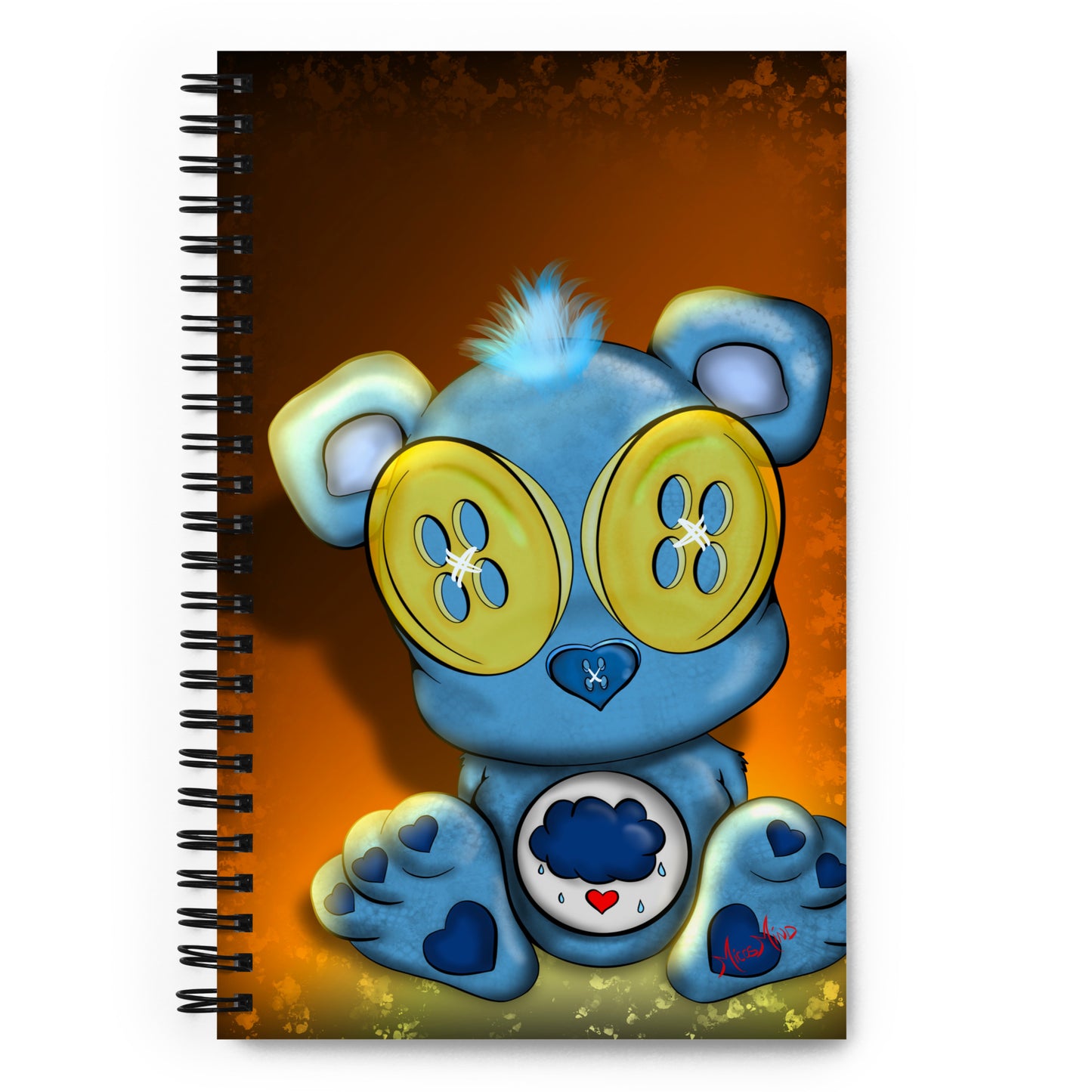 “Grumpy” Spiral notebook