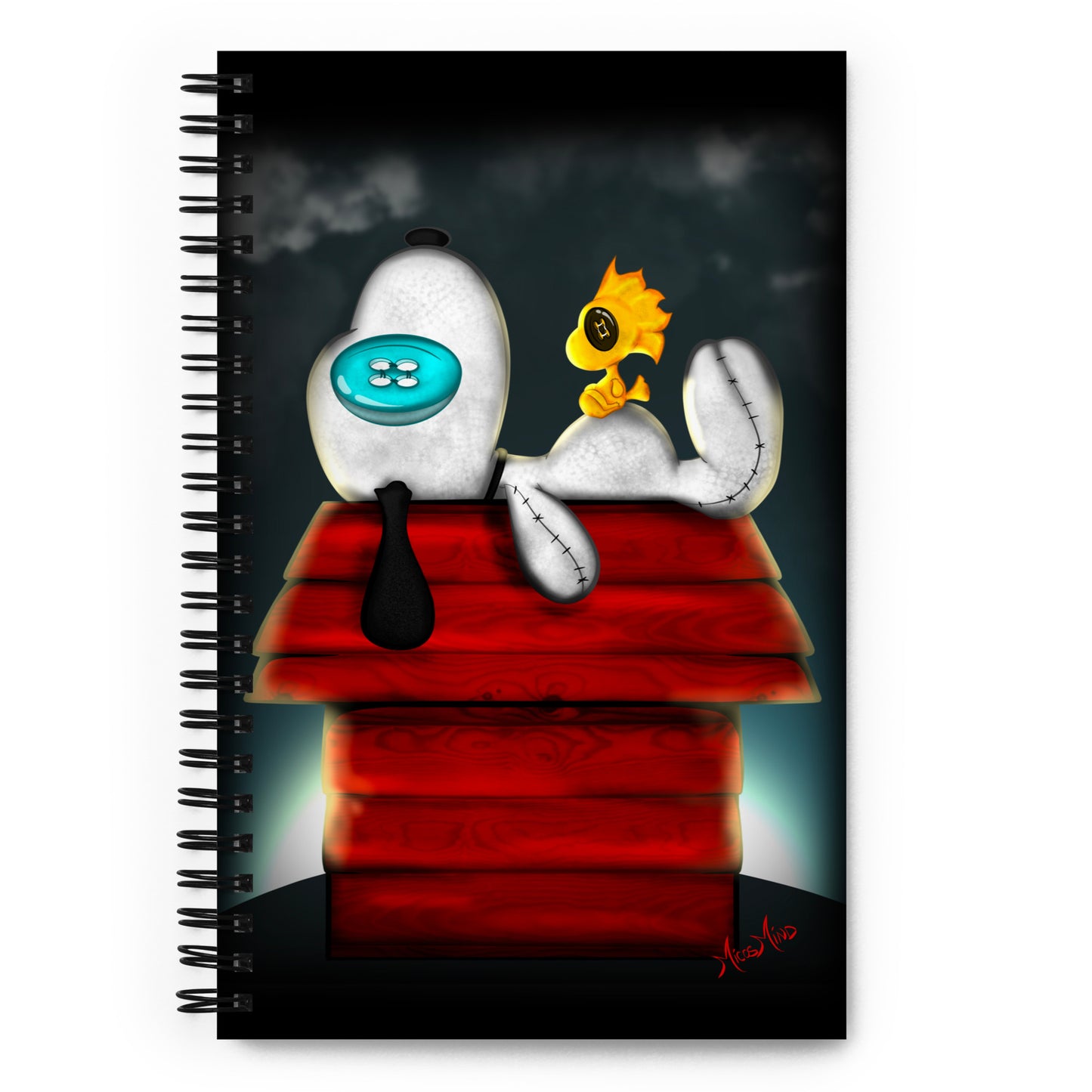 “Nap Time” Spiral notebook