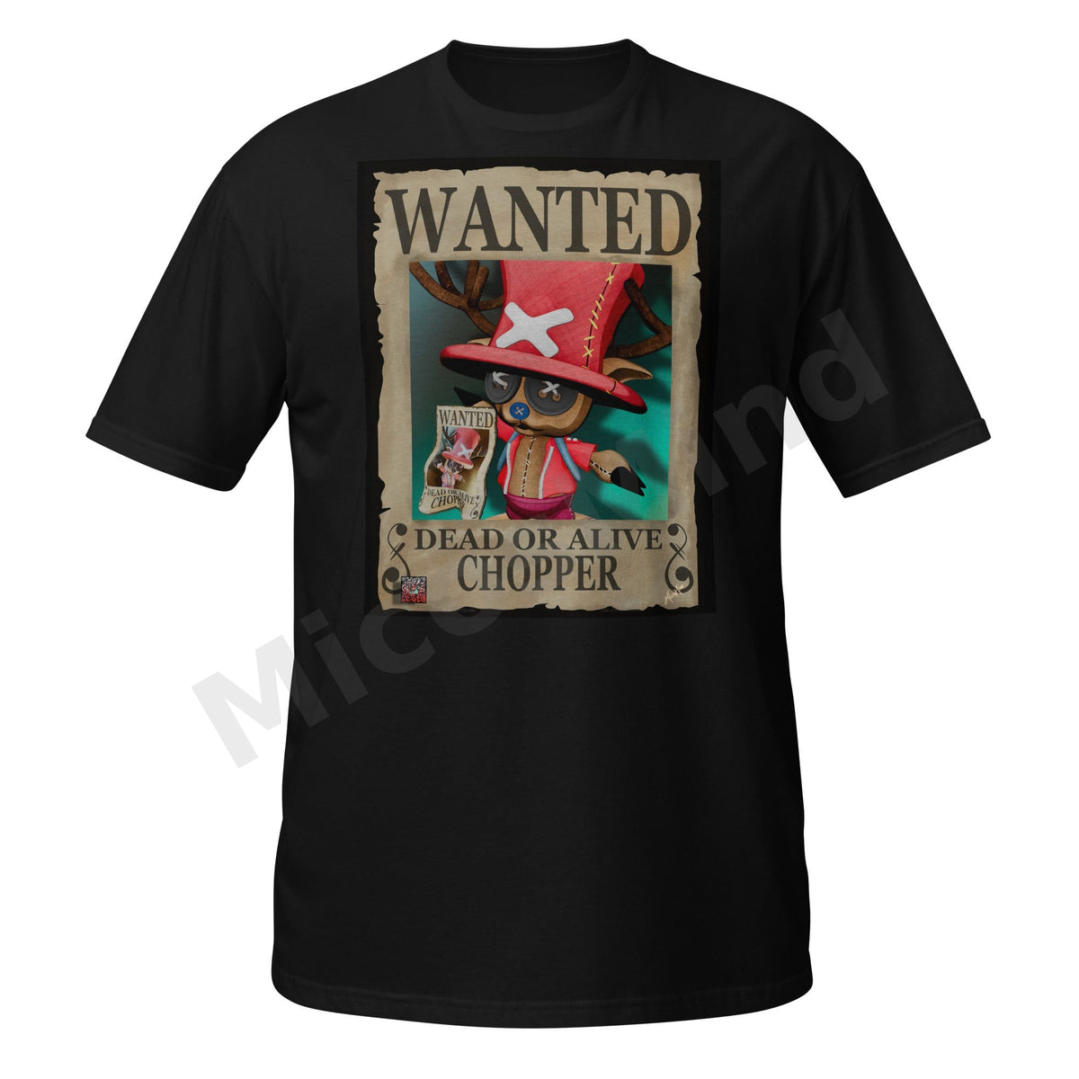 Wanted: Medic Unisex T-Shirt, One Piece Style Anime Wanted Graphic Tee by MicosMind