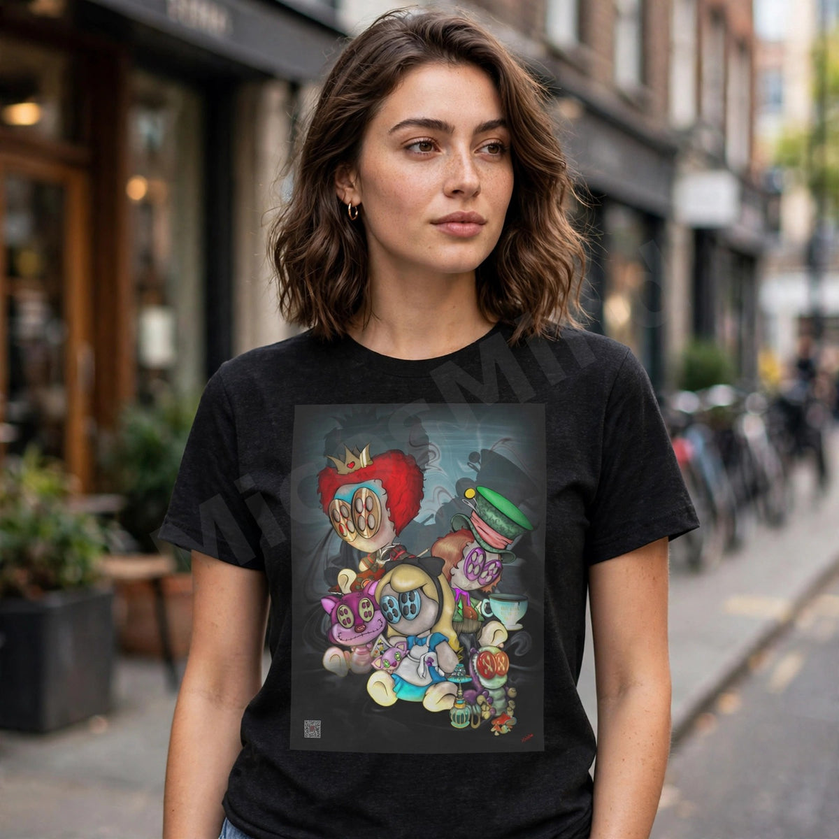 Wonderland Unisex T-Shirt, Alice Fantasy Graphic Tee by MicosMind