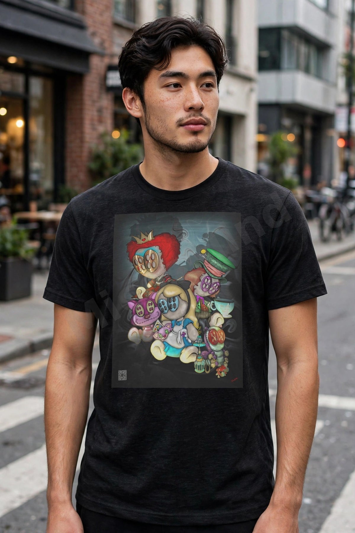 Wonderland Unisex T-Shirt, Alice Fantasy Graphic Tee by MicosMind